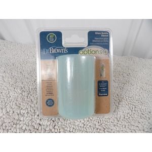 Dr. Brown's Natural Flow Options Glass Bottle Sleeve 4oz Narrow